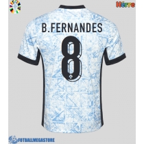 Fotballdrakt Herre Portugal Bruno Fernandes #8 Bortedrakt EM 2024 Kortermet